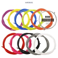 NARCISSUS13A0E Bike Brake/Shift Line, Tube Line Hose Housing End Cap MTB Bike Derailleur Wire, Durab