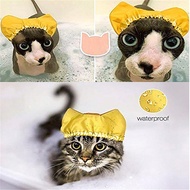 Pet Cat Supplies Cat Waterproof Shower Cap Cat Dog Dual-use Waterproof Ear Headgear Cat Bath Hat