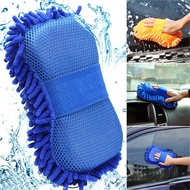 Car wash Microfiber Sponge Scratch prevention gloves For wet & dry
