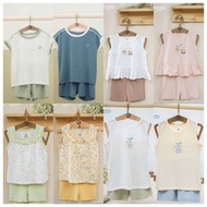 BUBABY 2025 - Set Sleeveless Bambus Gami round neck - Dark blue - SS25.T1A - 6M 12M 18M 2Y 3Y 4Y 5Y 