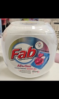 全新 Fab All in One 洗衣珠（櫻花）60粒