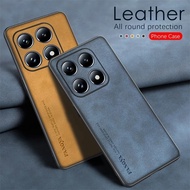 For Xiaomi 14T Pro/Xiaomi 15T Pro Sheepskin Leather Case Xiaomi 14T 15T 5G 14T 15t Pro Silicone Prot