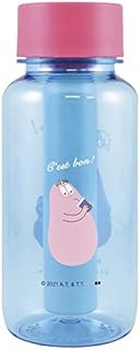 Ken Onishi BPD-1601 Barbapapa Drink Bottle, Blue, 20.8 fl oz (580 ml), Size: Approx. φ3.0 inches (7.