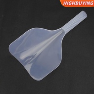 HIGHBUYING Barber Clear Plastic Hair Face Cover Hair Cut Pads Hair Salon Hairdressing Water Proof  C