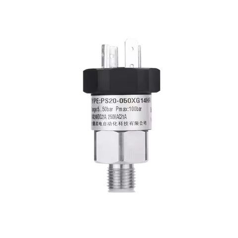 304 Stainless Steel Pressure Switch 0.3-400Bar Hydraulic General Adjustable NO/NC Pressure Switch Co