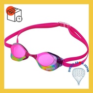 [Arena] [WA approved] Swimming goggles Unisex for racing [AQUAFORCE SWIFT A] Violet × Pink × Magenta (VLPK) Top racing model with anti-fog function SWIPE equipped, comfortable fit, functional AGL-O400M