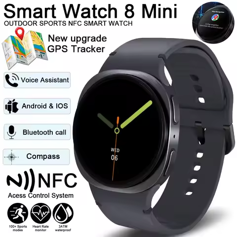 2026 New Ultra 8 Smartwatch Compass IP68 Waterproof NFC Bluetooth Call Rate Heart smart watch GPS ma