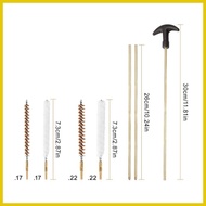 ✶ ☢ ☌ MAI TacticalsBarrel Cleaning Kit For 177 22 4 5mm 5 5mm  Airgun Brushes