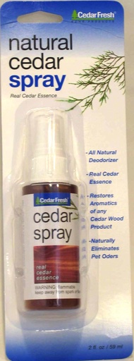Cedar Fresh 81702 Cedar Power Spray 2fl. oz/ 59 ml