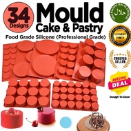 Silicone 6cavity /8cavity /18cavity Silicon Donut mould / Acuan Donat/Hari raya Donut Mould/Hari ray