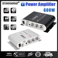 Power Amplifier 600W Bluetooth Subwoofer Amplifier 15W*2+20W 2.1 Channel HIFI Stereo Audio Amplifier