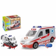 Educational Toyskingdom DIY Ambulance sound light Ambulance car