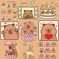 UV873 Iron on Transfer Capybara Patches for Bags  Clothes DIY T-shirt Dress Fashion Heat Transfer Vi