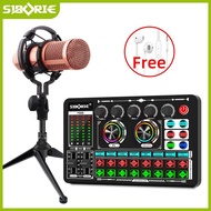Soundcard F999 mic / F999 Sound Card + BM800PRO Condenser Mic + Cantilver Support Full Set For Strea