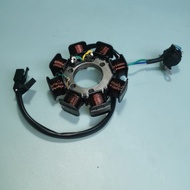 SUZUKI Step 125 - Magneto Coil ( Field Coil ) // Magnet , Rotor -OE PARTS