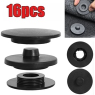 [3C&Auto]1/2/4Sets Interior Organizer - Compatible ABS Car Seat Buckle Set, 41mm Black Foot Pad Clip