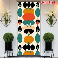 1pc, 2d flat printing Elegant Wall Banner 70.9x 35.4in party banner Geometric Shapes 100% Polyester,