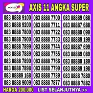 [TERMURAH] nomor cantik AXIS SUPER 11 angka digit