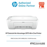 HP Desk Jet Ink Advantage All In One Printer Print/Scan/Copy/Wireless Inks Included HP 2875
