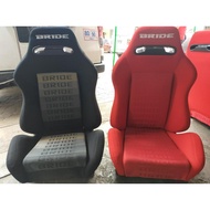 Bride Semi Bucket sport racing Seat With Universal Raiiling