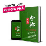 Family genealogy with specialized notebooks for 6 generations, thick and beautiful