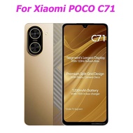 P-One ฟิล์มกระจก กันมอง กันเสือก poco c71 c75 x7pro f7ultra f6pro f7pro x6pro f3 m6pro x3pro