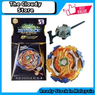 Ready Stock  Beyblade Burst Gasing Spinning Top Launchers Box B139 B-139 Wizard Fafnir .Rt.Rs Sen St