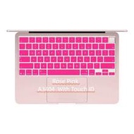 1 ชิ้น แผ่นป้องกันคีย์บอร์ดภาษาอังกฤษหลายสีแฟชั่น เข้ากันได้กับ MacBook Neo 13 นิ้ว (A18) Pro รุ่น 2