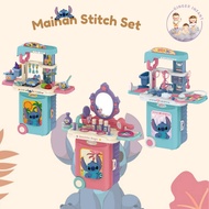 GINGERINFANT DISNEY stitch medical luggage stick kitchenwhere luggage stick dresser luggage