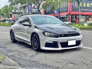 2011 VW SCIROCCO 1.4T R版大包 碳纖引擎蓋 VVS中尾段排氣管 換檔放炮