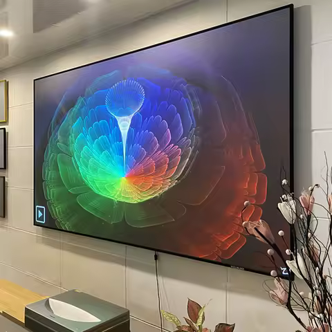 ALR Projection Screen for Ultra Short Throw Laser Projector CLR 130-150inch Ambient Light Rejecting 