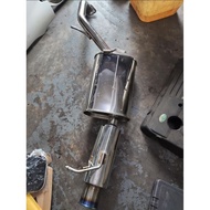 toyota wisb 2003-2017 kakimoto gtbox 06s muffler original japan