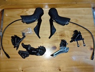 SHIMANO 105 r7020 油壓碟煞 公路車 變速