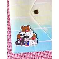 💖WATERPROOF💖We Bare Bears Family Photo Sticker #1200