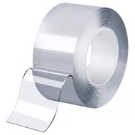 Double Tape Nano /double tape isolasi nano/nano double tape transparan serbaguna/tape double tape be