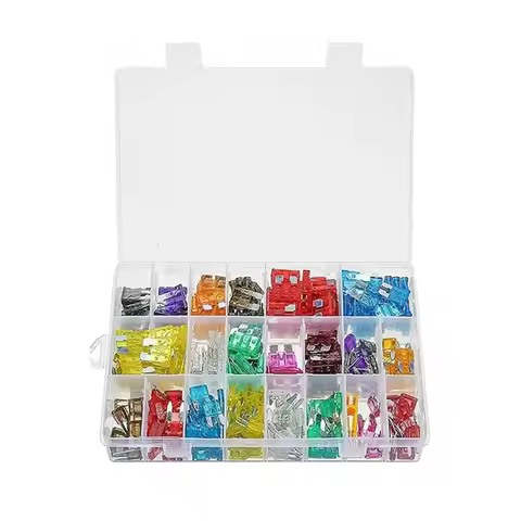 300pcs Car Blade Fuse Assortment Kit Auto Truck Automotive Medium Small Fuse Mixed Motorcycle Circui