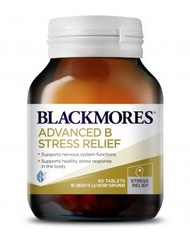 BLACKMORES - (原裝行貨)強效紓壓配方 (60片) (93561822)| 提升抗壓能力 / 鎮靜情緒 / 紓緩情緒焦慮不安 / 增加能量及恢復精力