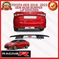 Toyota Vios Prime 2018 to 2023 OEM Rear Bumper Lip Diffuser 2019 2020 2021