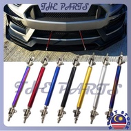 JDM Racing Universal 2Pcs 10CM 15CM 20CM Car Adjustable Front Bumper Lip Splitter Support Rod Strut 