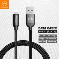 IPHONE Lightning Charging Data Cable iPad 2A 1iphone. 120cm Nylon Braided