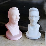 Cristiano Ronaldo & Messi "Maestro Football" Head Action Figure