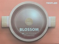 韓國廚具 Neoflam Blossom Low Stockpot 粉紅系列 矮身雙柄鍋 2.7L