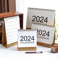 2024 Desk Calendar Planner Cute Cartoon Calendars Daily Schedule Calendar Size Between A4~A5