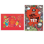Sách Combo 2 Cuốn Tết Vui: Thế Mới Là Tết (Sách Pop-Up) (Bìa cứng) + Ly và Chũn - Tết là Nhất, Nhất 