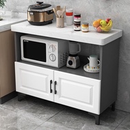 💘&amp;Sideboard Cabinet Modern Minimalist Marble Home Kitchen Cupboard Cupboard Multi-Functional Storage Cabinet Stove Locke