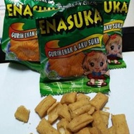 Snack Jadul Kerupuk Enasuka 1 Pack isi 20 Bungkus Kecil / Pang-Pang/ Kripik Ciki Jadoel / Cemilan Gu