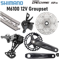 ✹♈☃Shimano Deore 12V Complete Kit M6100 MTB 12 Speed Relationship Gear Shifter 12S Derailleur Groups