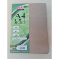 A4 Brown Kraft Paper 150gsm