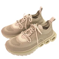 近全新 Salvatore Ferragamo 'Nima' 運動鞋，Gancini 0760869，米色尼龍，0763 [二手] Salvatore Ferragamo男士