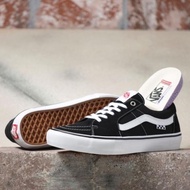 VANS SK8 SKATE LOW PRO BLACK WHITE / VANS SK8 / VANS SK8 MURAH